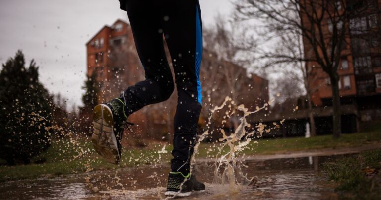 Løpe med briller i regn: Tips for å se noe