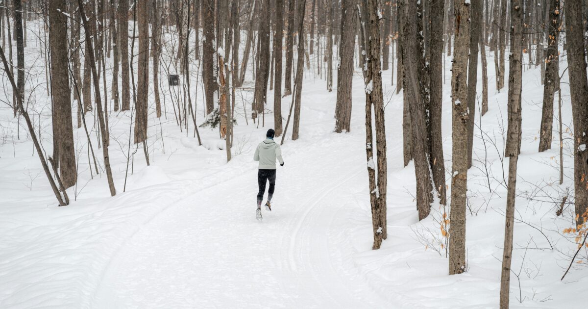 Løping i dyp snø: Styrketrening deluxe